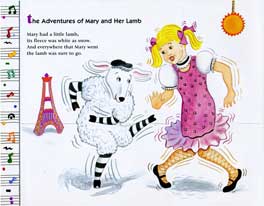mary and lamb image