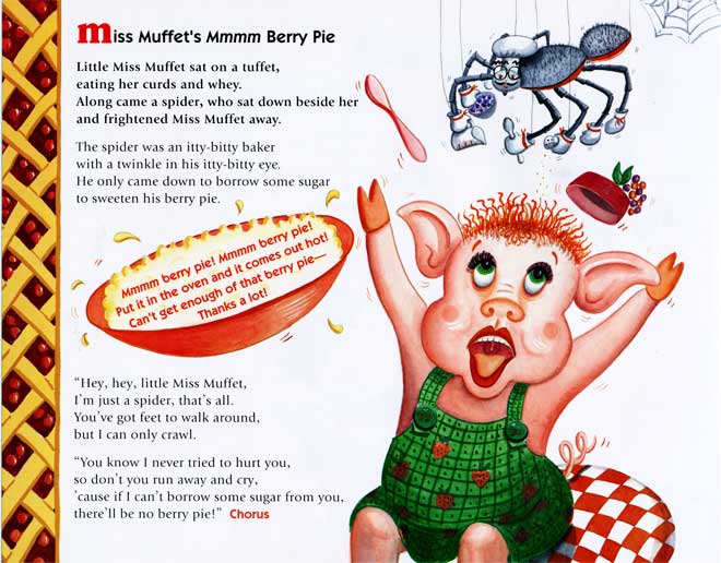 little miss muffet image