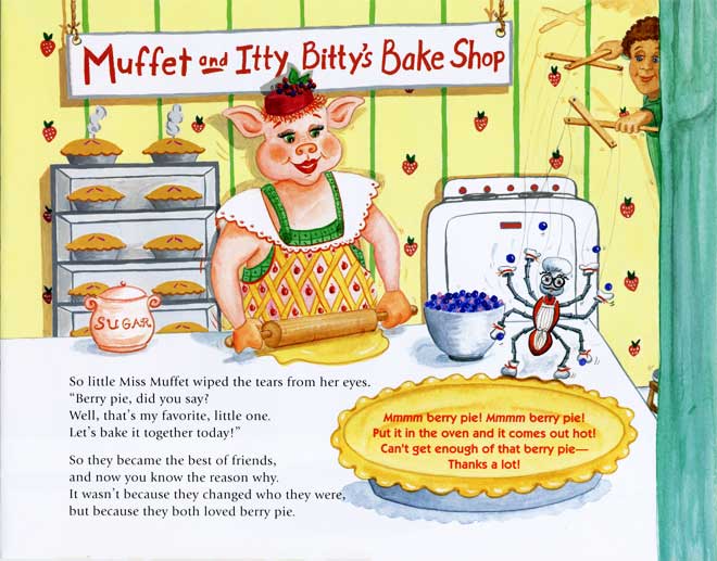 little miss muffet image